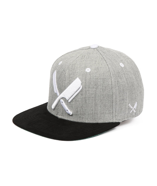 Barber & Butcher snapback cap by Distorted People