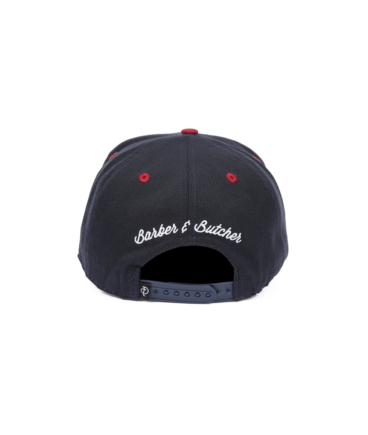 Barber & Butcher snapback cap by Distorted People
