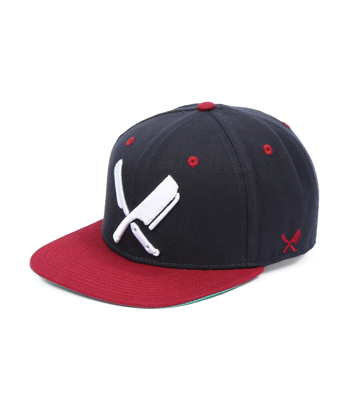 Barber & Butcher snapback cap by Distorted People