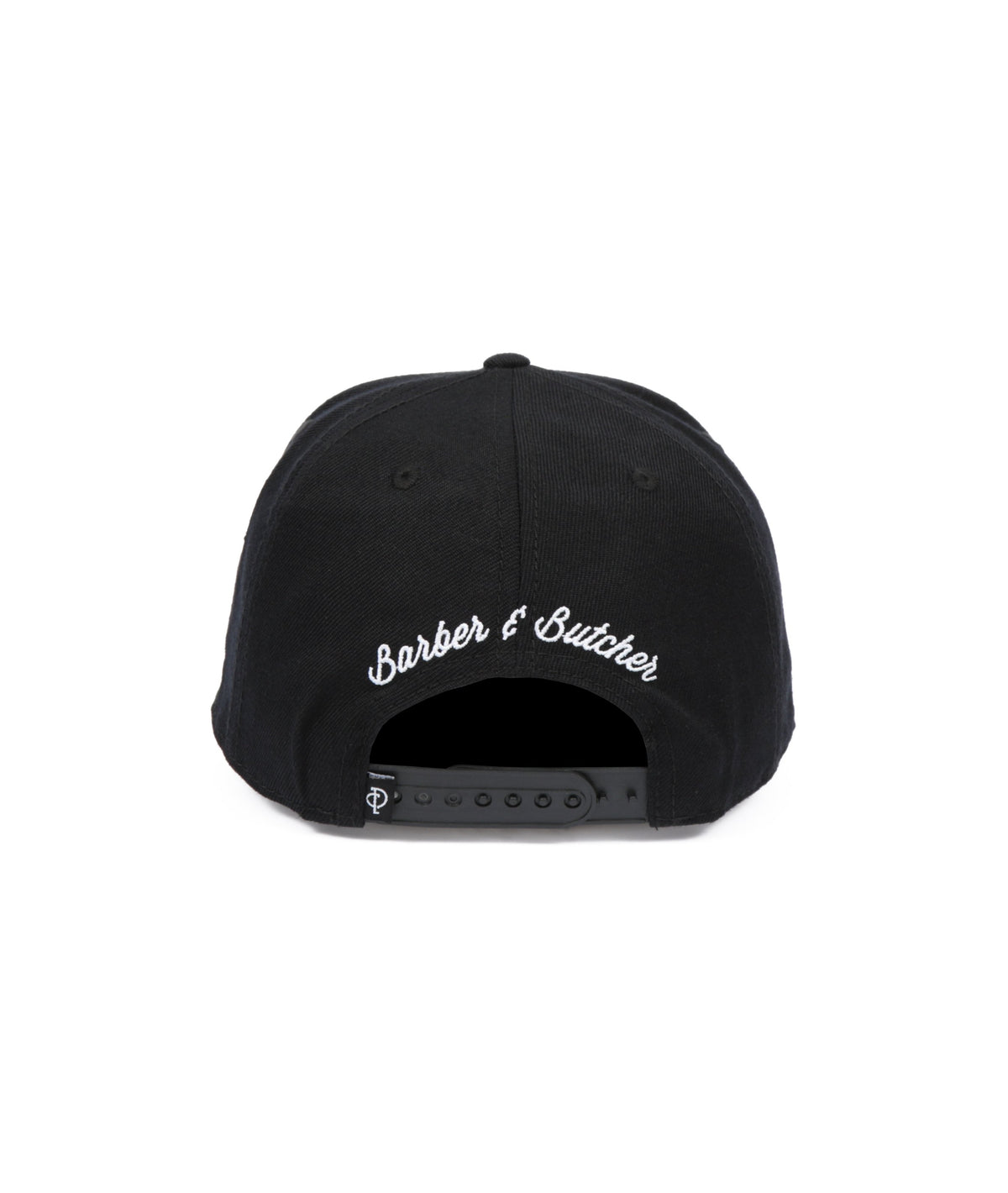 Barber & Butcher snapback cap by Distorted People