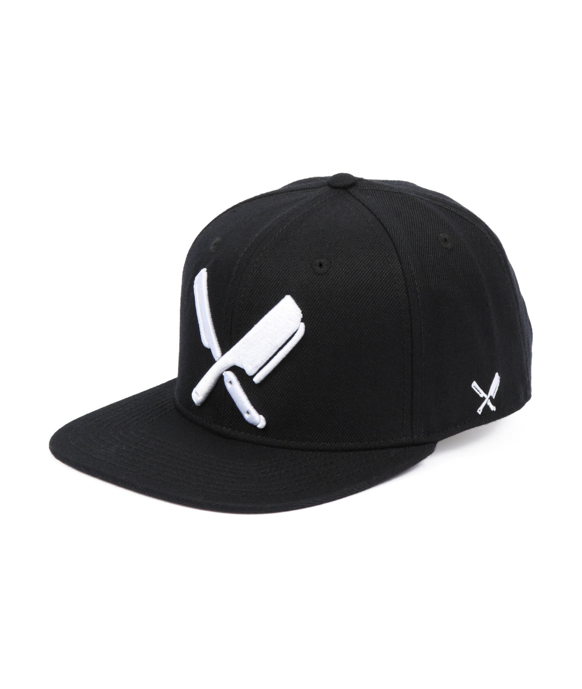 Barber & Butcher snapback cap by Distorted People
