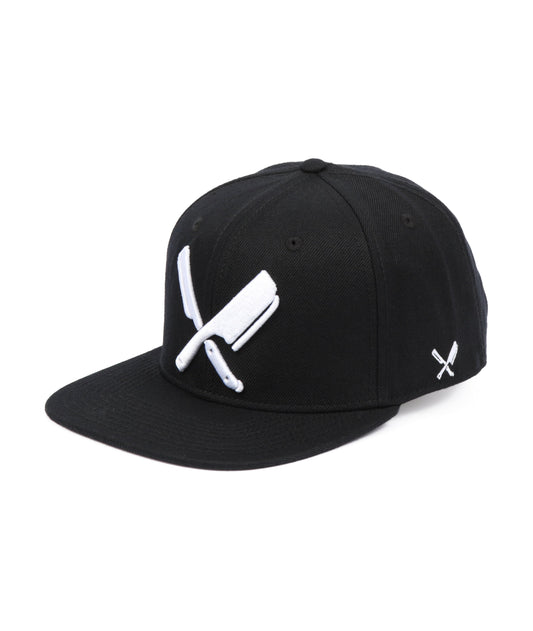 Barber & Butcher snapback cap by Distorted People