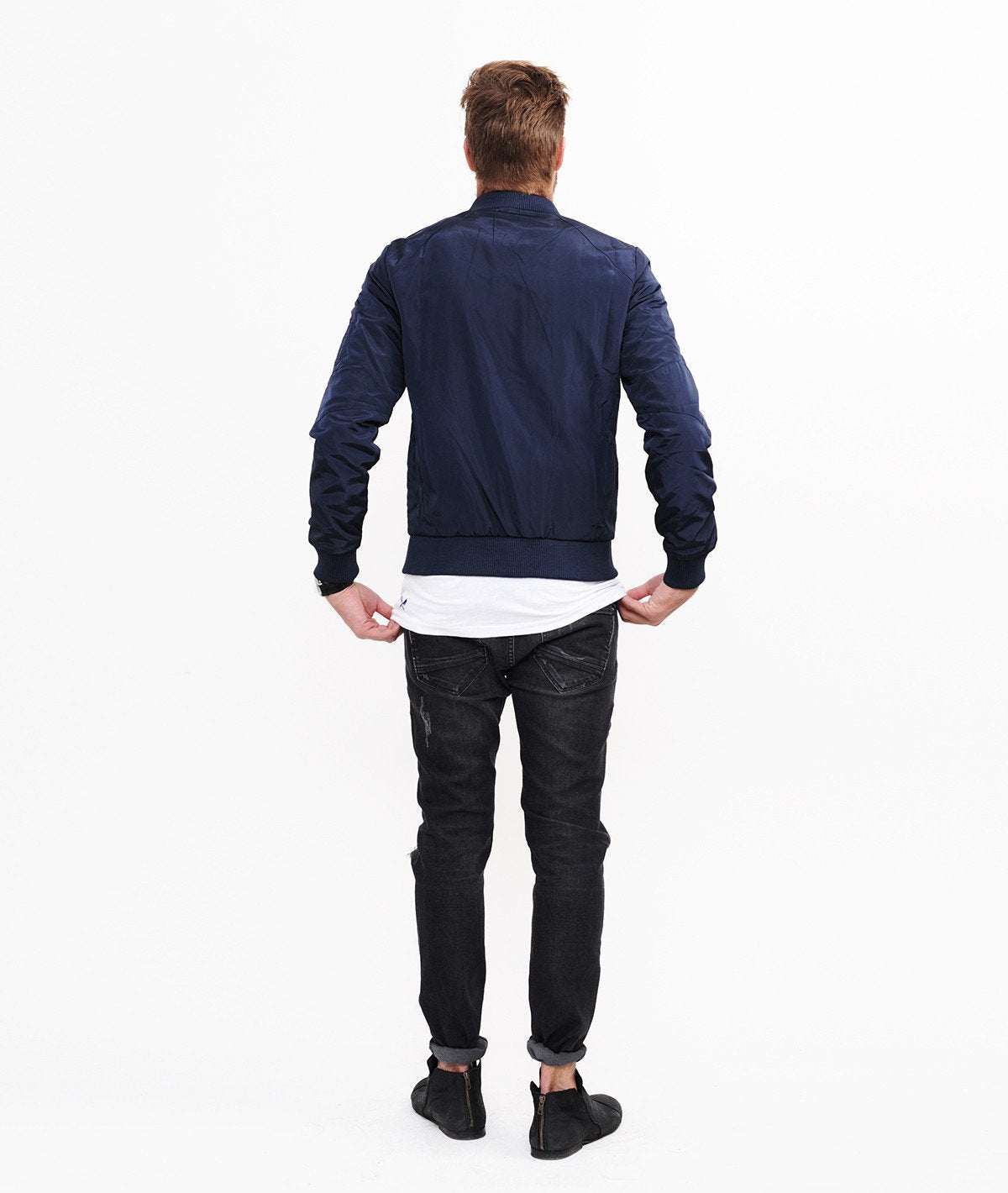 DP BOMBERJACKET slim cut bomber jacket by Distorted People