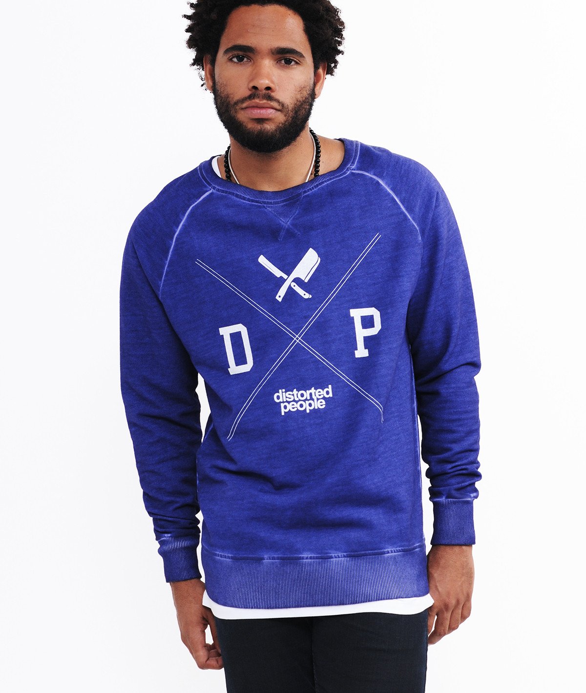 INTERSECT GRAND NECK sweatshirt by Distorted People