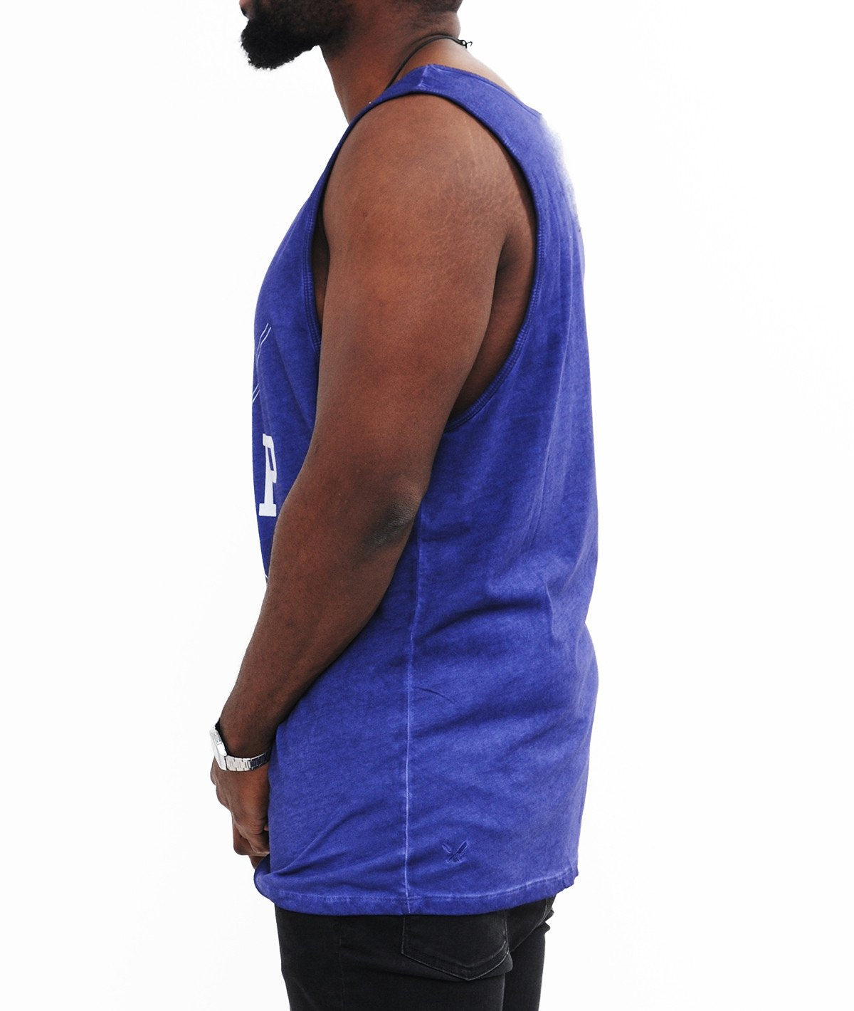 INTERSECT grand neck Tank Top by Distorted People
