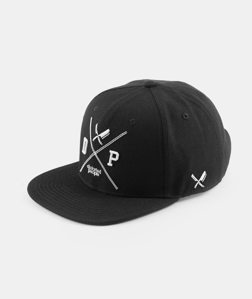 Intersect snapback cap by Distorted People