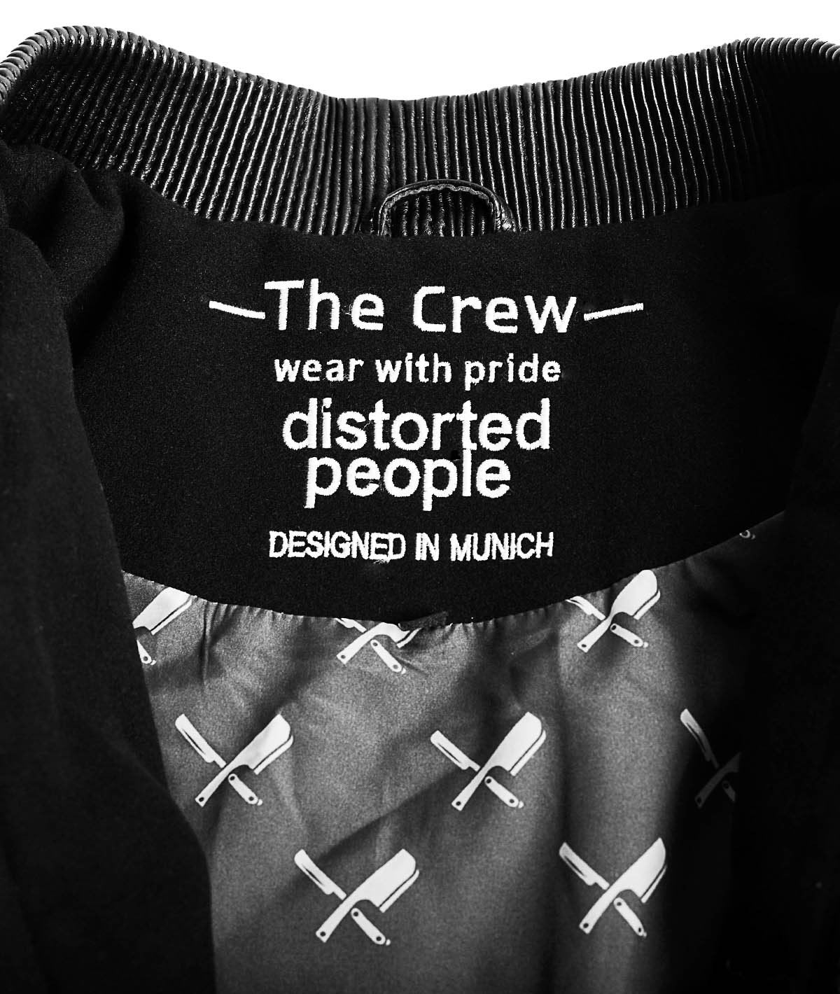 The Crew varsity jacket by Distorted People