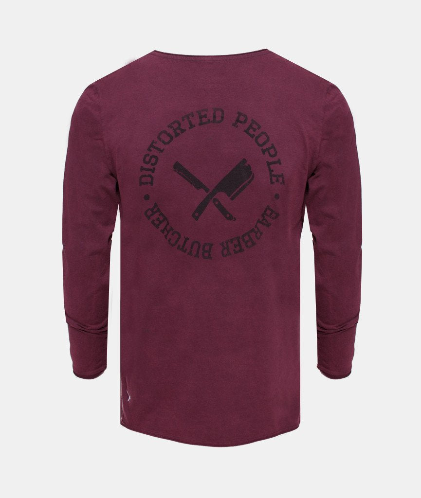 Cutted Neck Circle longsleeve by Distorted People