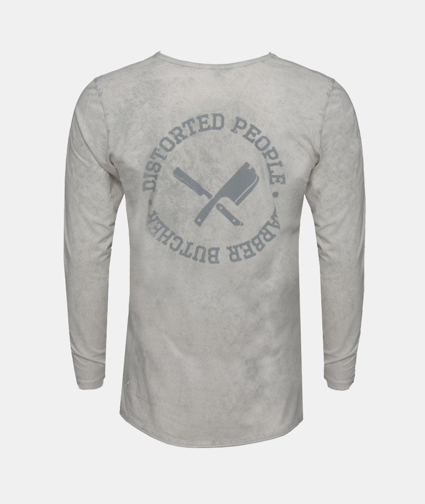 Cutted Neck Circle longsleeve by Distorted People