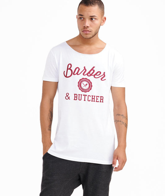 MEAT DISTRICT cutted grand neck t-shirt by Distorted People