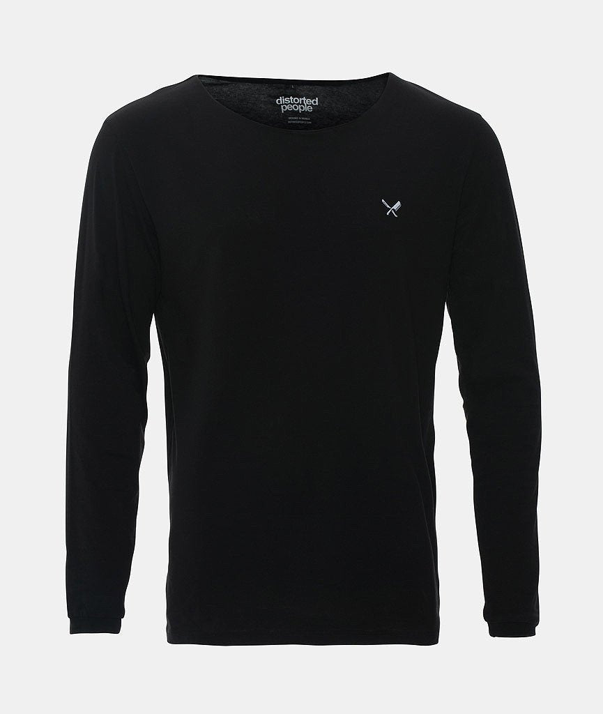 Cutted Neck longsleeve by Distorted People
