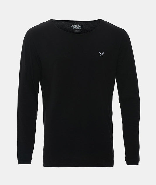 Cutted Neck longsleeve by Distorted People