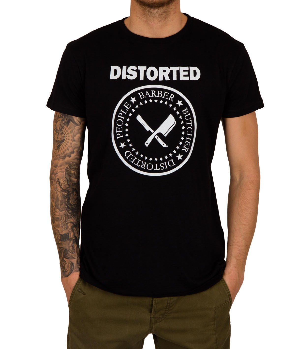 HEAD OR TAILS crew neck T-Shirt by Distorted People