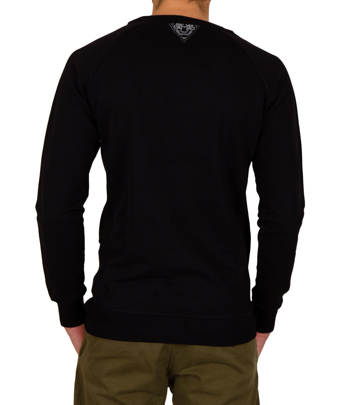 DISTORTED PEOPLE LOGO grand neck Sweatshirt by Distorted People