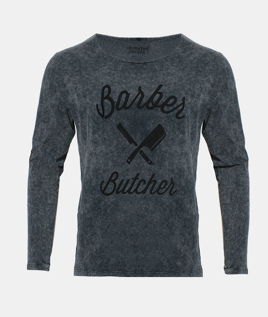 BB BLADES CUTTED NECK longsleeve by Distorted People