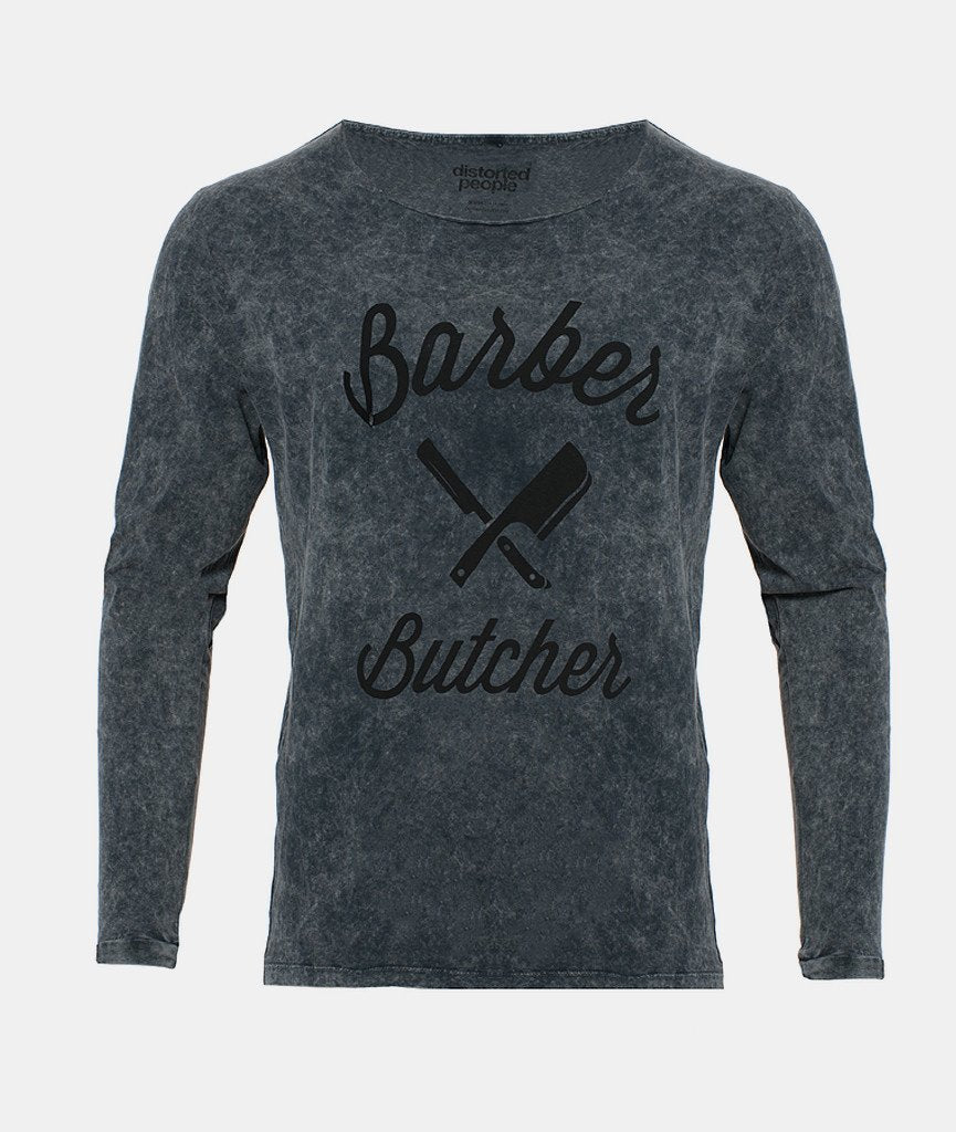 BB BLADES CUTTED NECK longsleeve by Distorted People