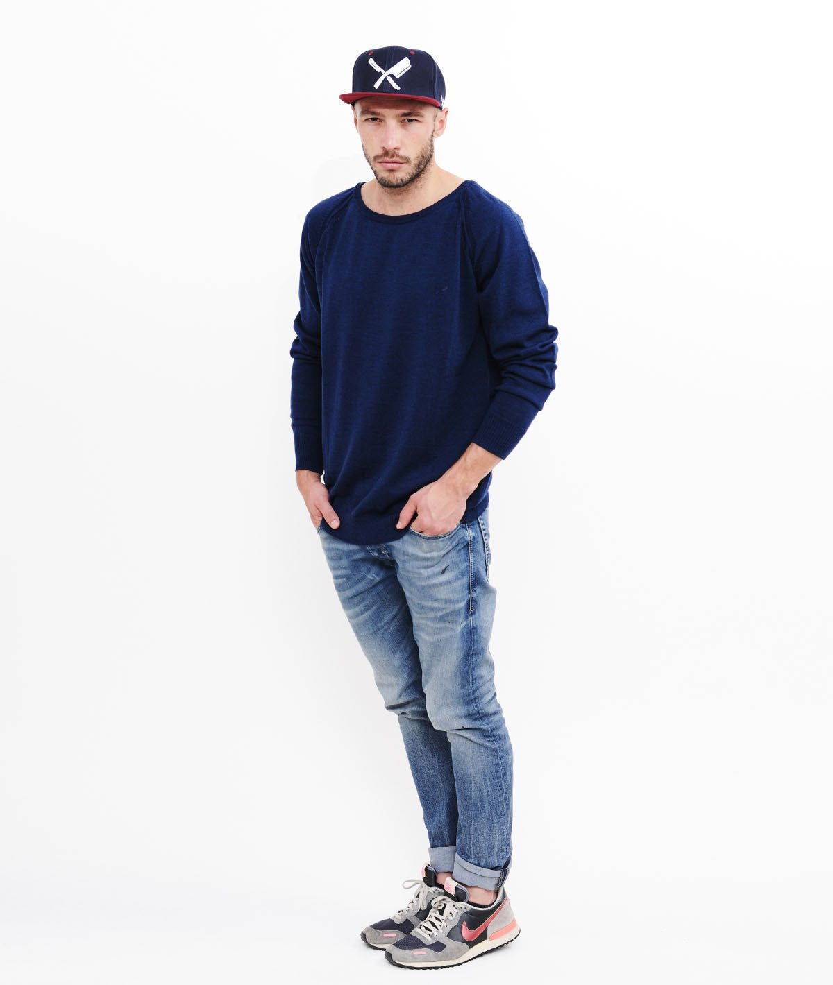 PEPE grand neck pullover by Distorted People