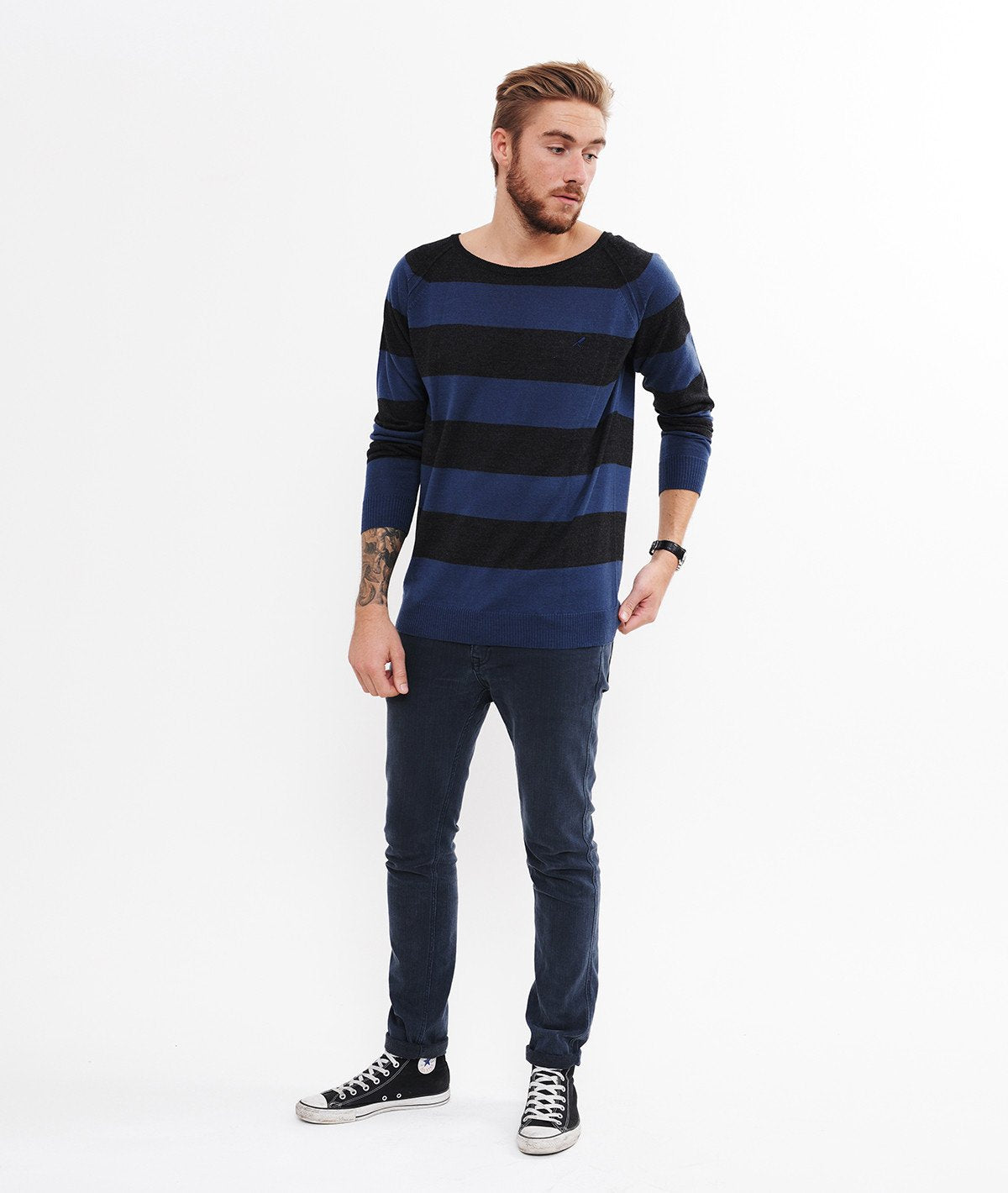PAUL grand neck pullover by Distorted People