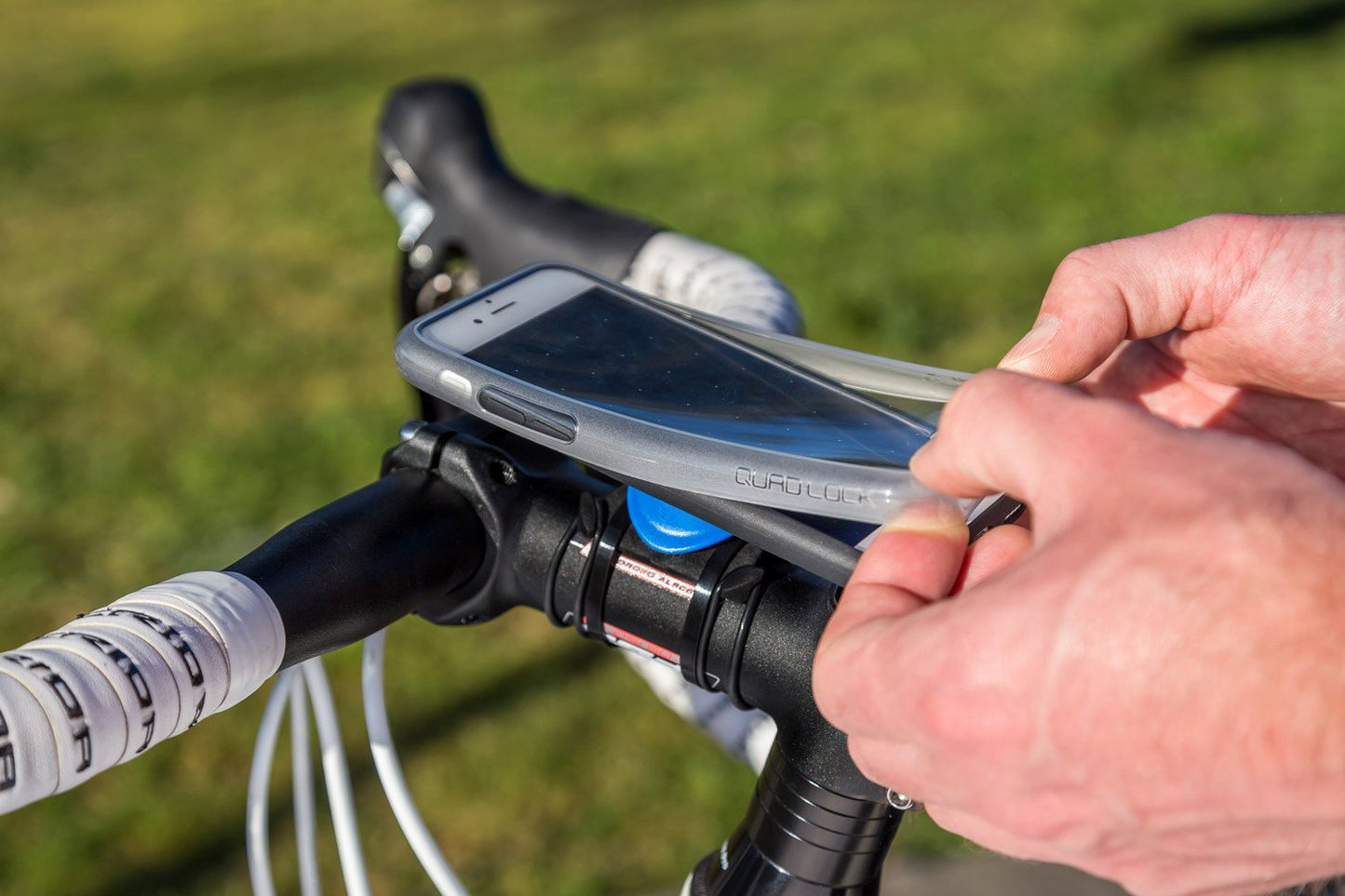 Quad Lock iPhone Mount - HeartCoding