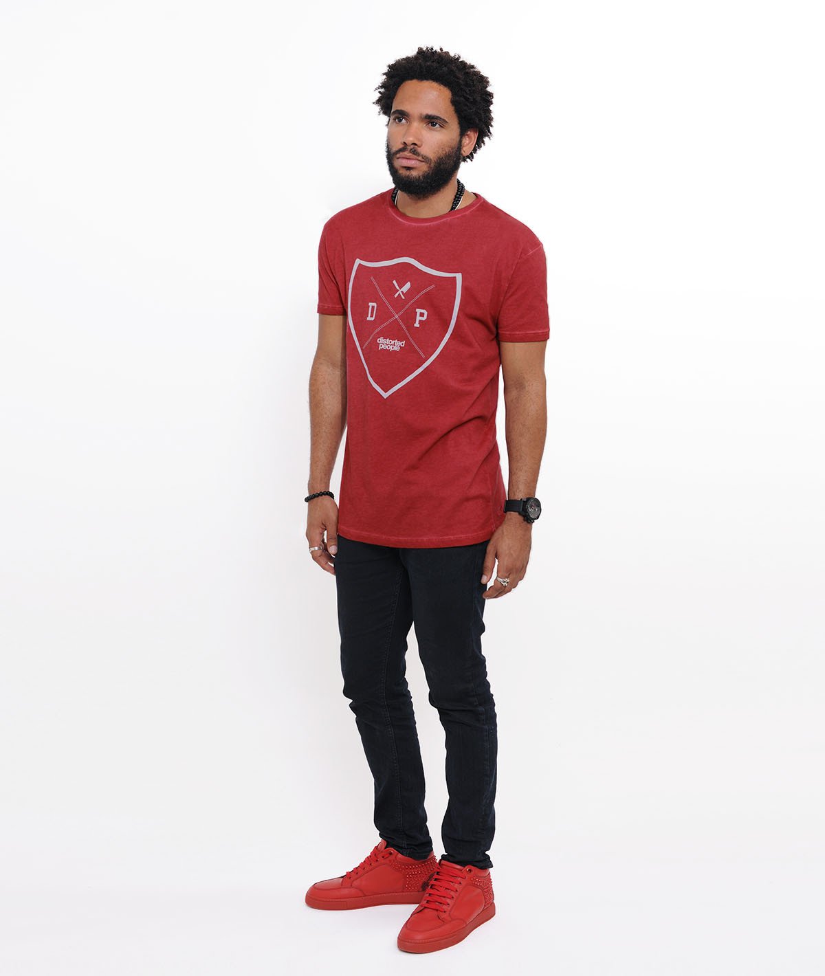 BUCKLER crew neck T-Shirt by Distorted People