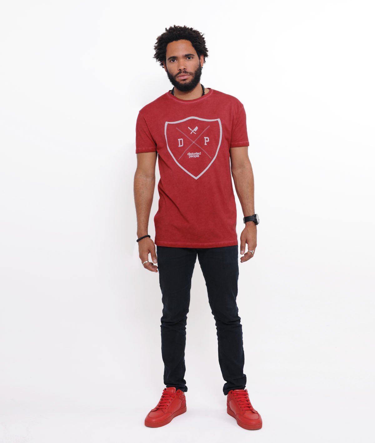 BUCKLER crew neck T-Shirt by Distorted People