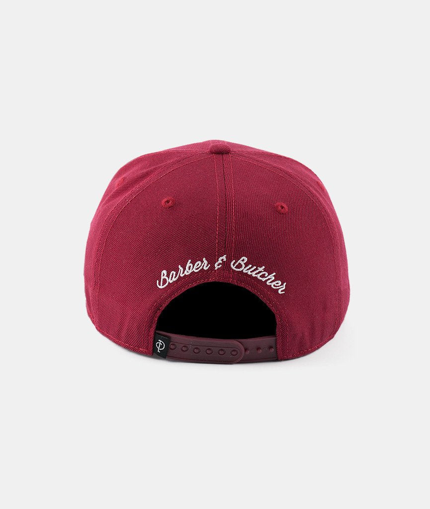BARBER & BUTCHER snapback cap by Distorted People