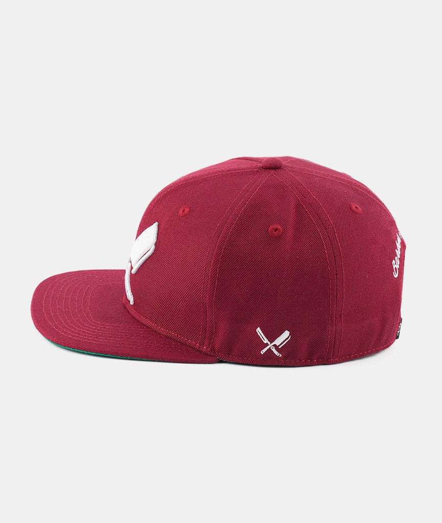 BARBER & BUTCHER snapback cap by Distorted People