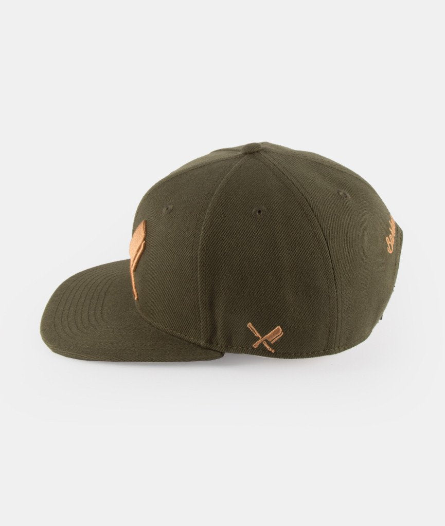 Barber & Butcher snapback cap by Distorted People