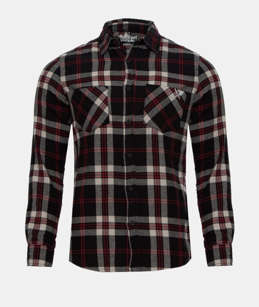 Classic Flanell Shirt flanell shirt by Distorted People