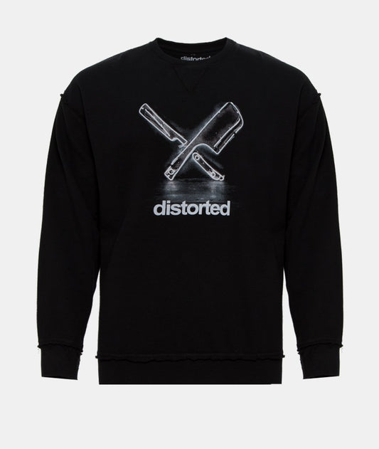 Lightning Crew Neck Sweater sweatshirt by Distorted People