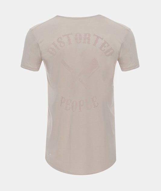 CUTTED NECK TEAM long t-shirt by Distorted People