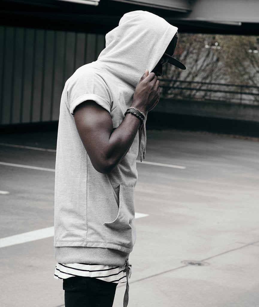 HOODIE oversized hooded sweat t-shirt by Distorted People