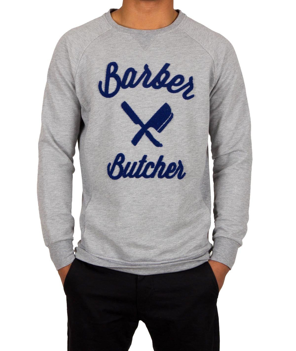 BB BLADES grand neck Sweatshirt by Distorted People