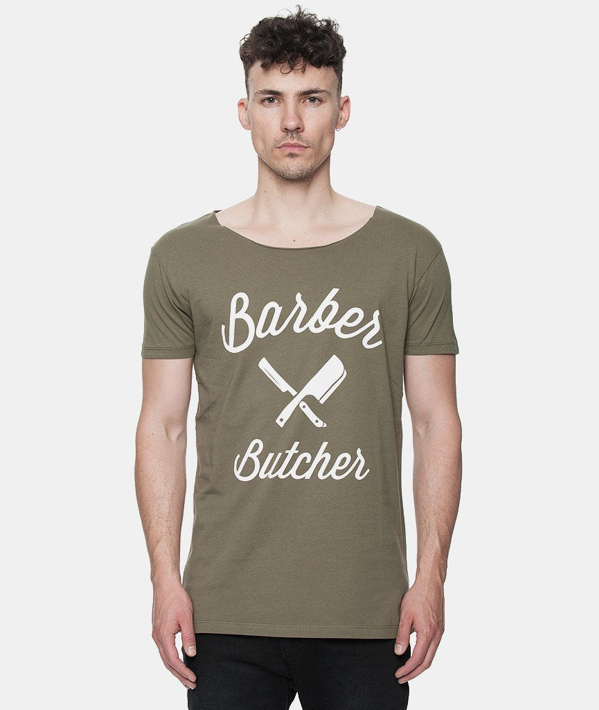 BB BLADES CUTTED NECK t-shirt by Distorted People