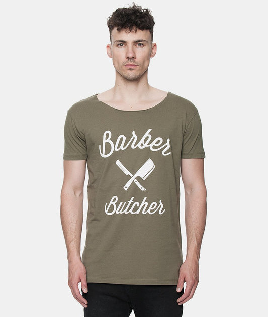 BB BLADES CUTTED NECK t-shirt by Distorted People