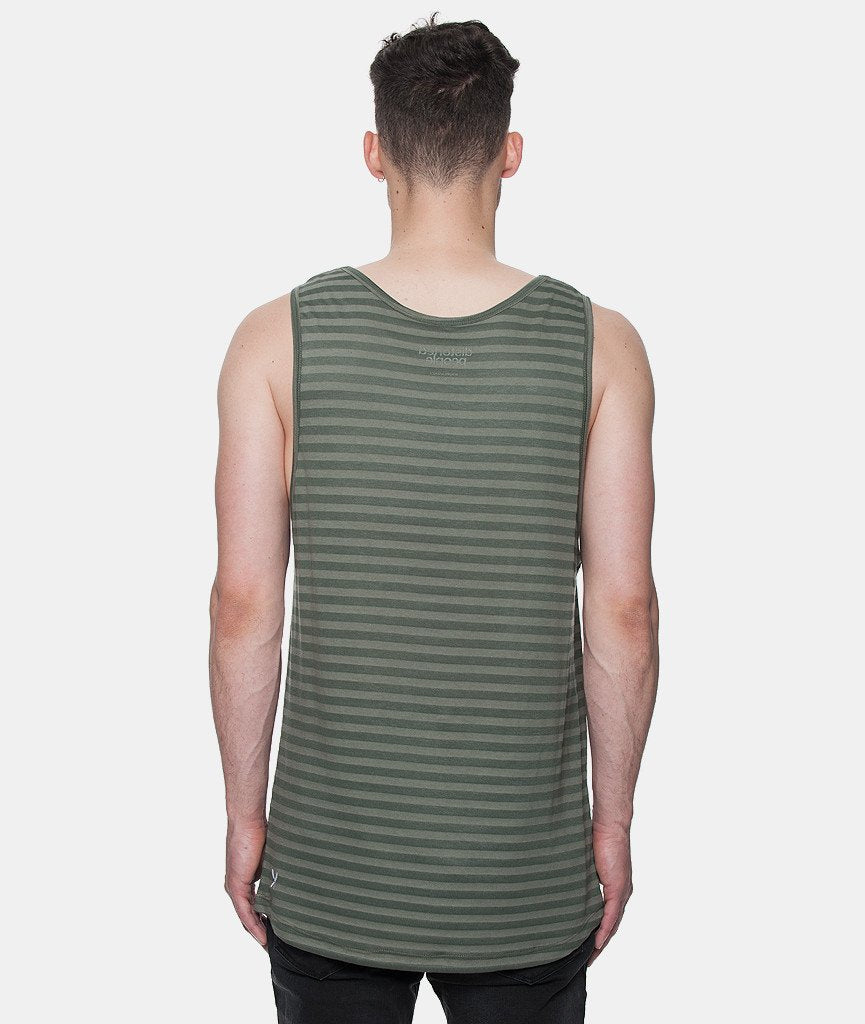 CUTTED NECK oversized tank top by Distorted People