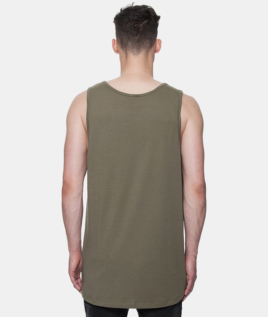 Cutted Neck oversized tank top by Distorted People