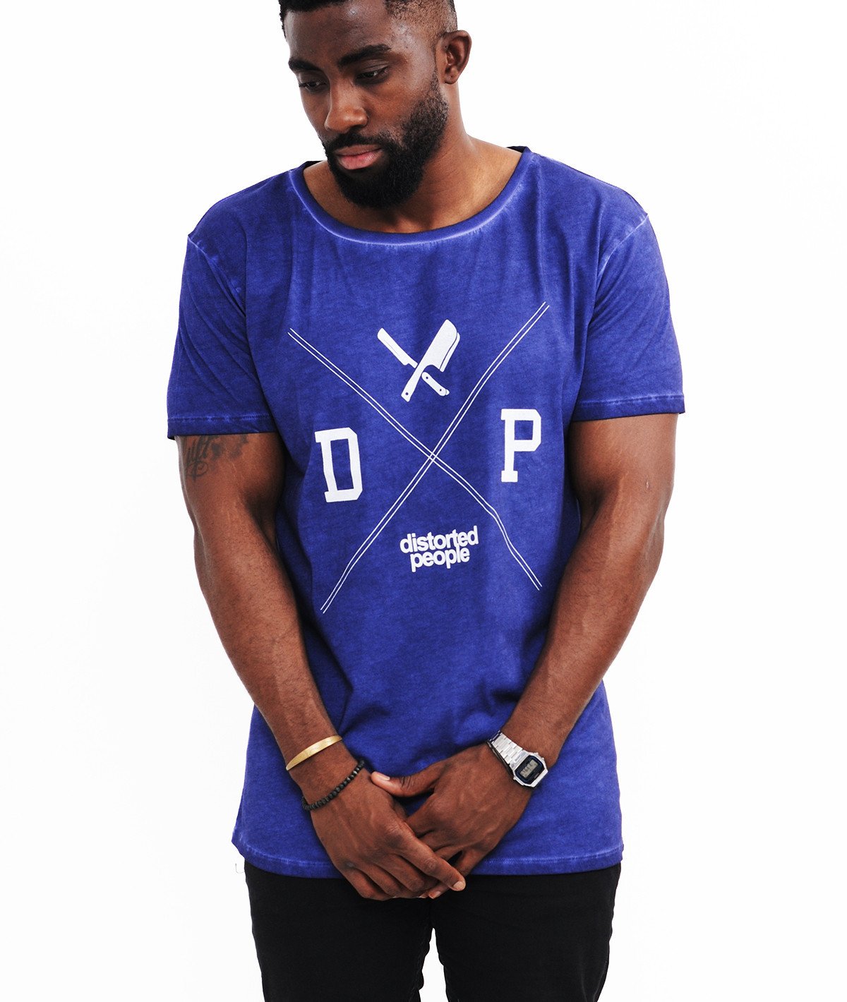 INTERSECT grand neck T-Shirt by Distorted People