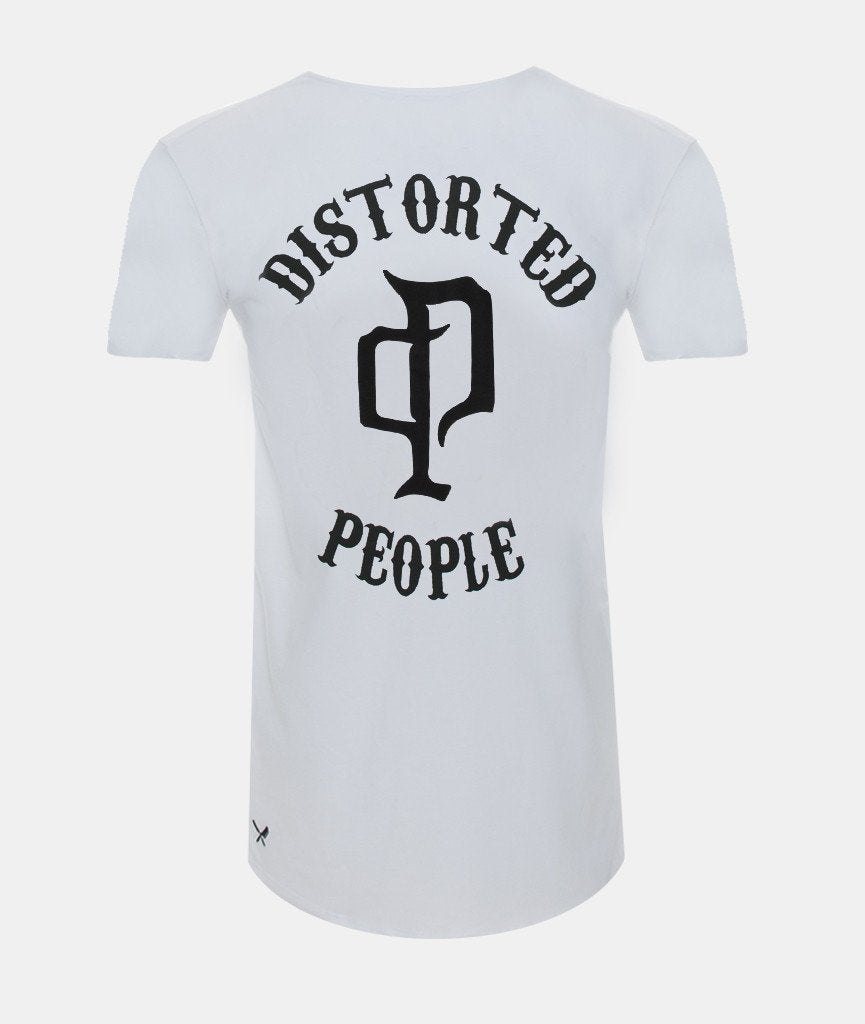 CUTTED NECK VINTAGE TEAM long t-shirt by Distorted People