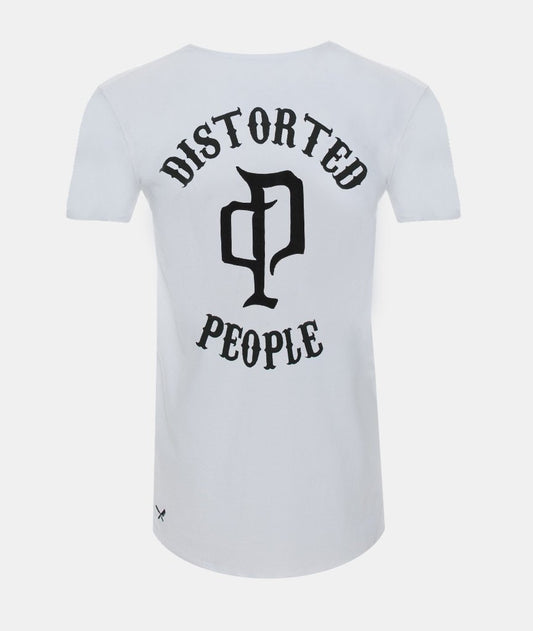 CUTTED NECK VINTAGE TEAM long t-shirt by Distorted People