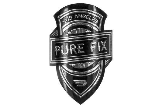 Pure Fix Head Tube Badge - HeartCoding