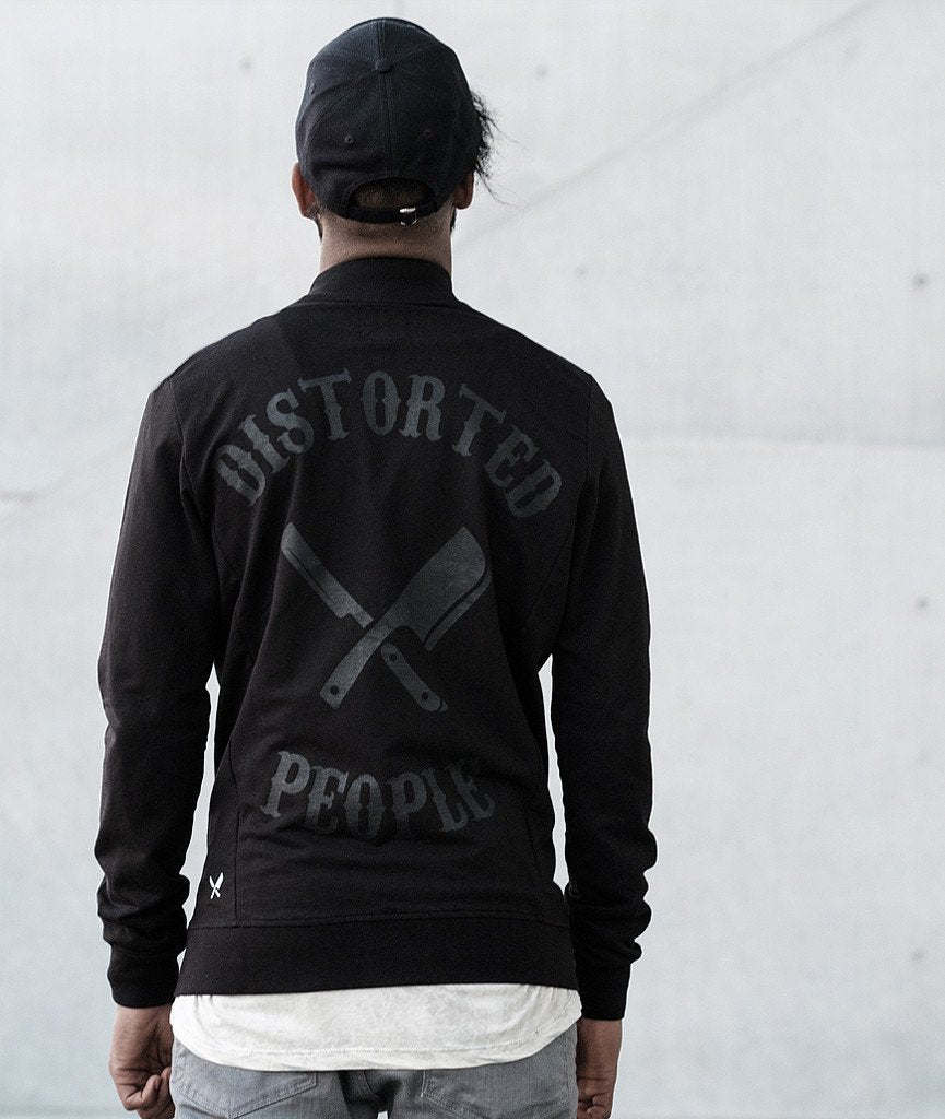 BLOUSON TEAM sweatshirt-jacket by Distorted People
