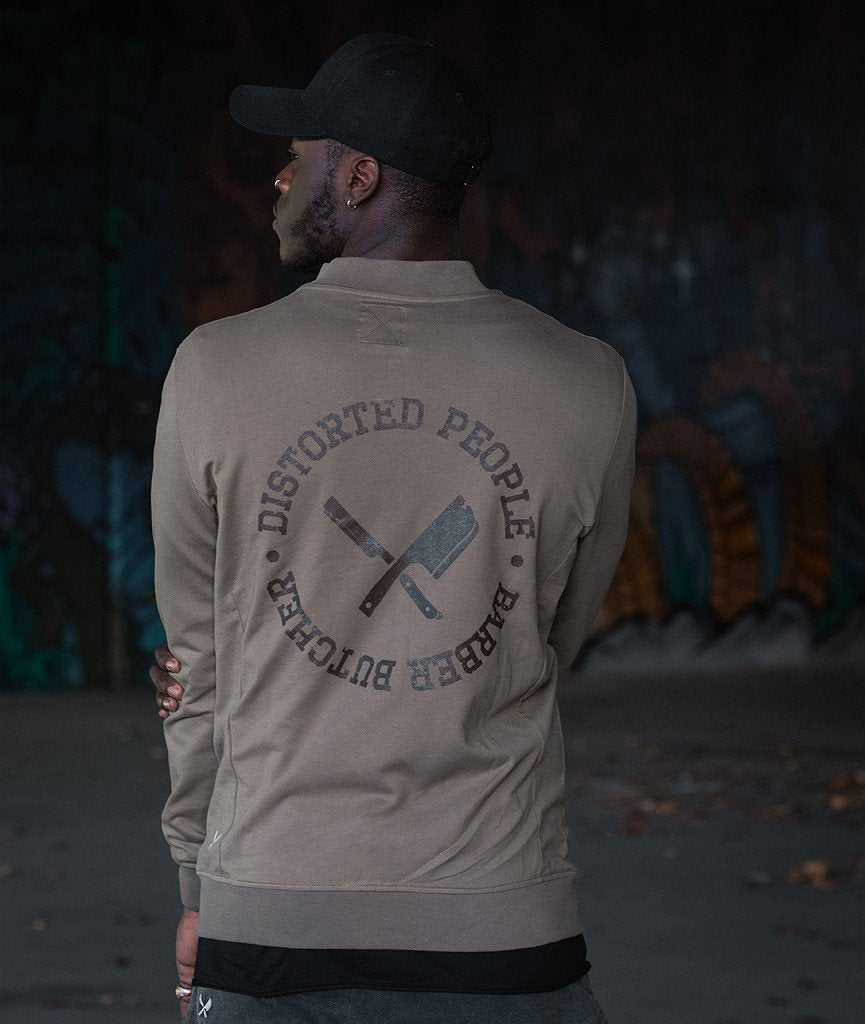 BLOUSON CIRCLE sweatshirt-jacket by Distorted People