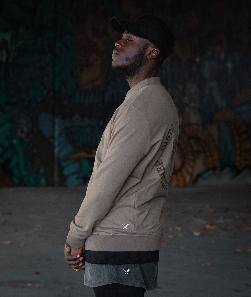BLOUSON CIRCLE sweatshirt-jacket by Distorted People
