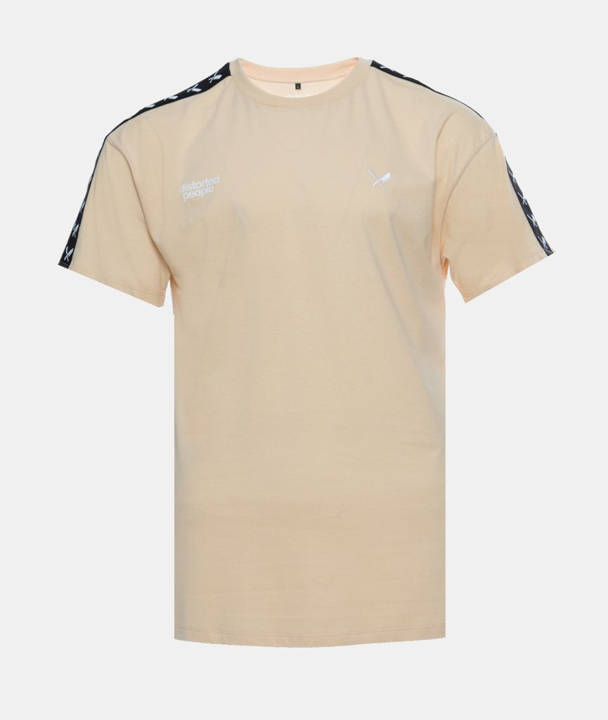 Taped Crew Neck t-shirt by Distorted People