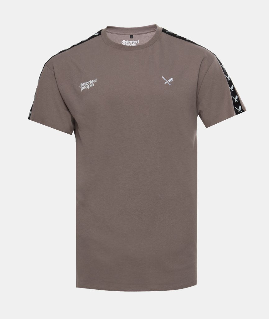 Taped Crew Neck t-shirt by Distorted People