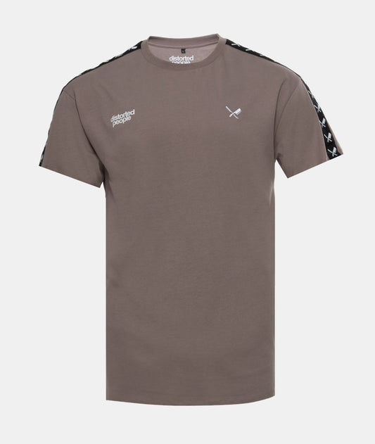 Taped Crew Neck t-shirt by Distorted People