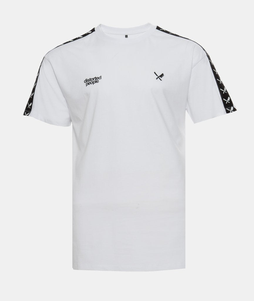 Taped Crew Neck t-shirt by Distorted People