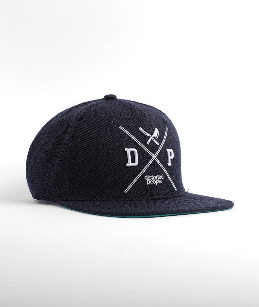 INTERSECT snapback cap by Distorted People