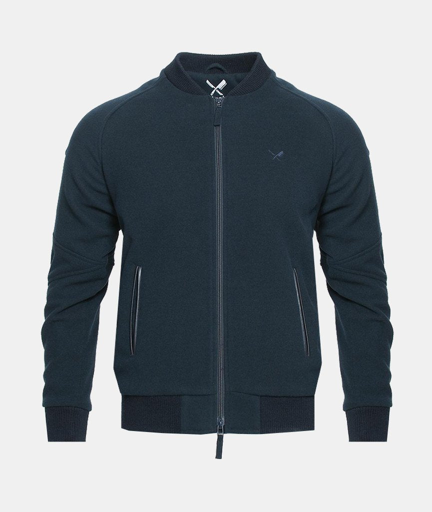 CHAMP PLAIN WOOL crew jacket by Distorted People